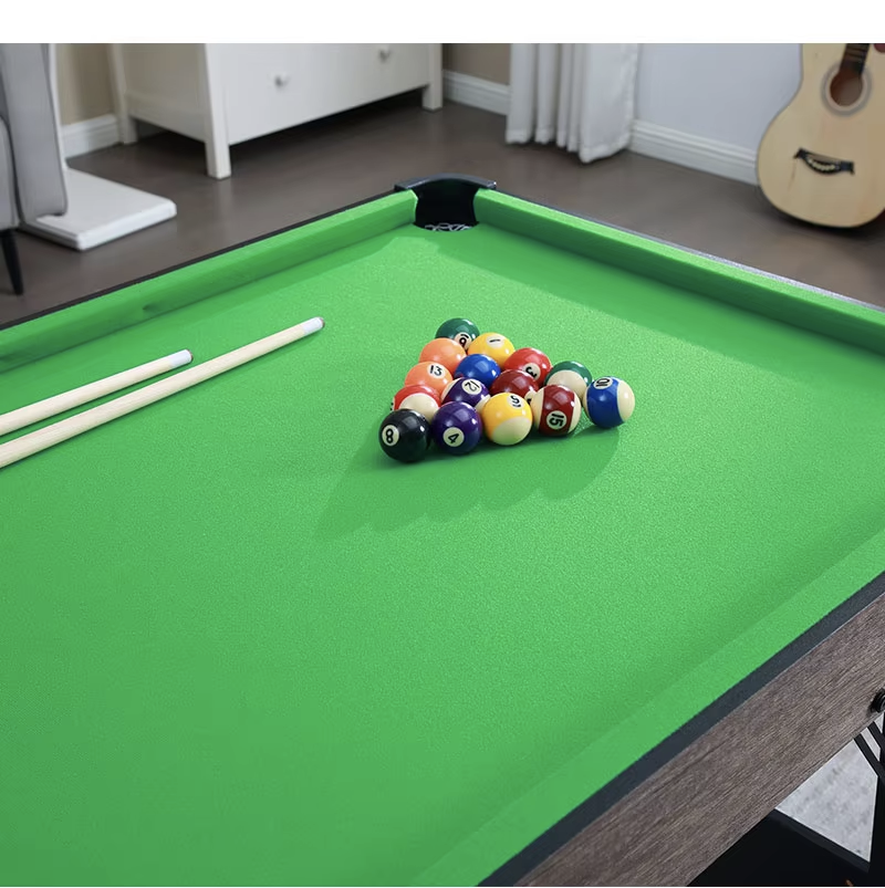 ✨48" Folding 3-in-1 home Billiard table🎱  Pool, Table tennis🏓, ice hockey🏒 for children's/adults👨‍👩‍👧‍👦 American black eight