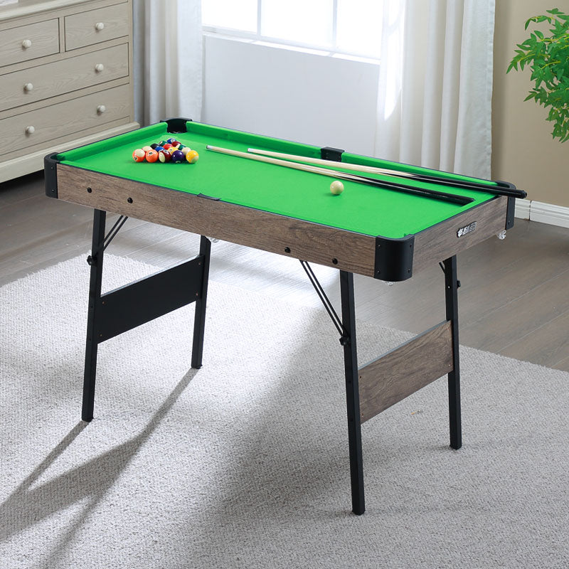 ✨48" Folding 3-in-1 home Billiard table🎱  Pool, Table tennis🏓, ice hockey🏒 for children's/adults👨‍👩‍👧‍👦 American black eight